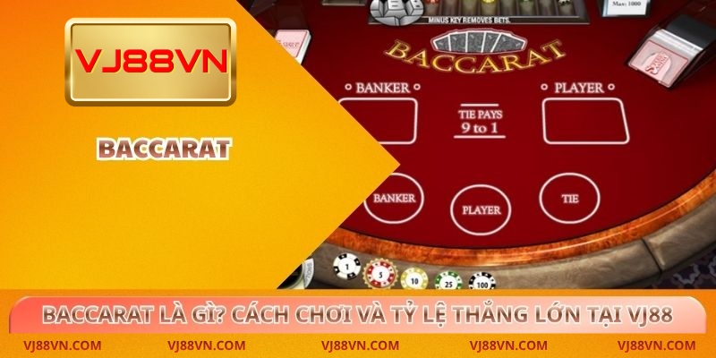 Baccarat Là Gì? Cách Chơi Và Tỷ Lệ Thắng Lớn Tại VJ88 - Lorin