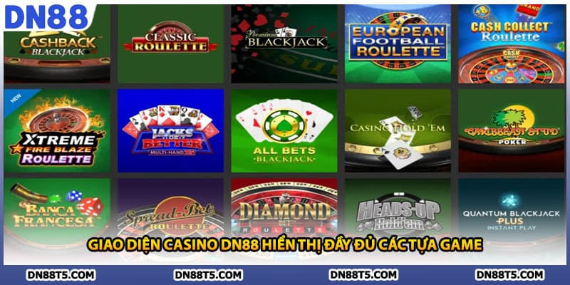 Casino DN88 Sảnh Bài Trực Tuyến Đẳng Cấp Với Dealer Quy Đổi - Lorin
